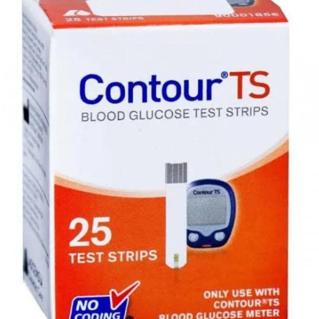 Contour Ts Sugerblood glucose Test Strips.
