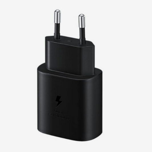 samsung 25w super fast usb type-c pd adapter. for all 25watt supported samsung s21,s22,23 and all devices. super fast charge. premium quality adapter.high quality. 25w usb type-c to type-c . best charger