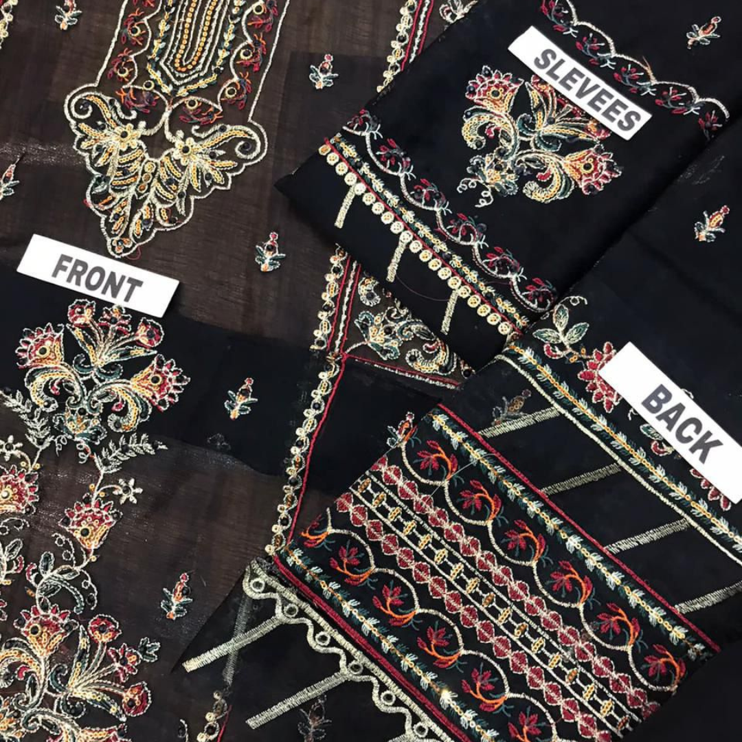 3 piece unstitched REGULAR WEAR (ASM-048 JFA)