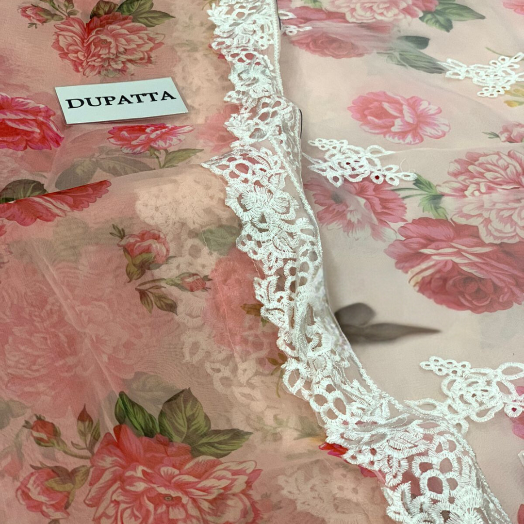 3 piece embroidered collection (BAR-041 OQE)