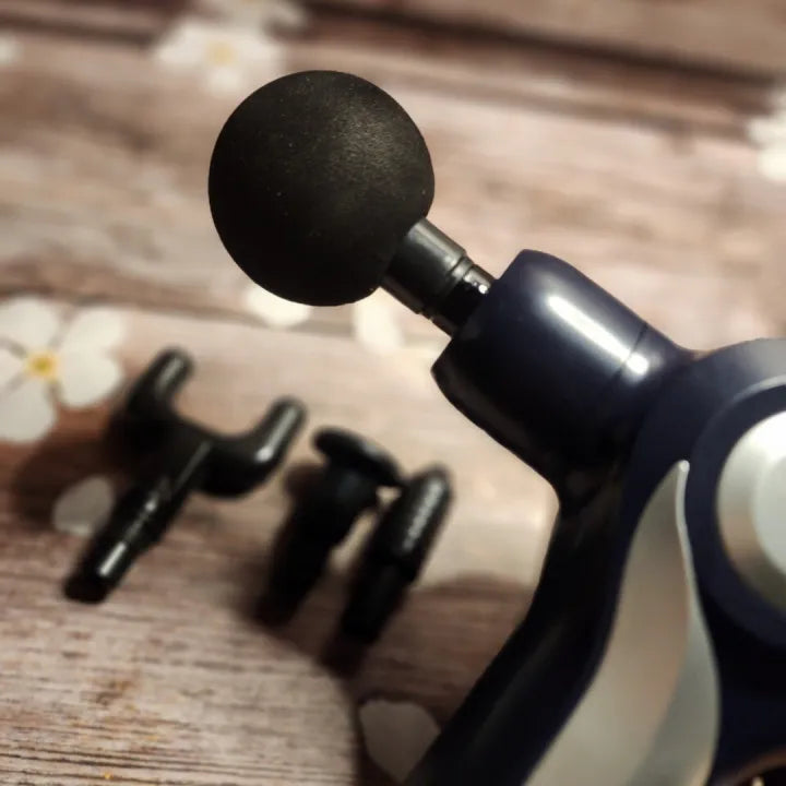 Electric Fascia Massage Gun - 6-Speed Deep Tissue Muscle Relief