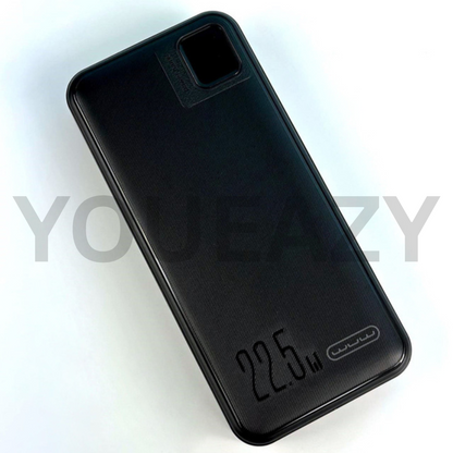 WUW Y138 20,000mAh PD 22.5W High-Speed Charging Universal Power Bank – USB-C Input/Output, Large Capacity, Portable Design