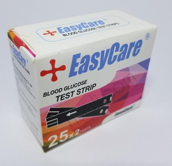 easy care blood clucose test strips