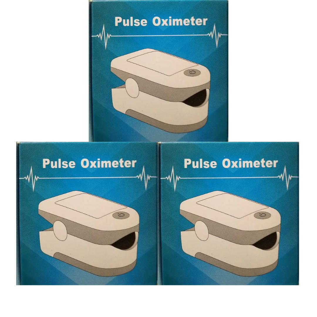 finger-tip pulse oximeter.blood oxygen meter