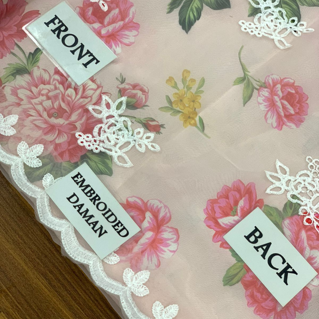 3 piece embroidered collection (BAR-041 OQE)