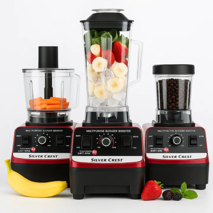 3-in-1 High Power Blender, Juicer & Grinder Machine with 2.5L Unbreakable Jar, Chopper & Food Processor for Kitchen Use. Multi-functional appliance for smoothies, shakes, spices, chopping & grinding with durable design for daily home use. Powerful motor