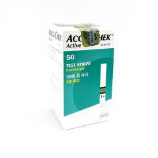 accu chek active blood glucose test strips.