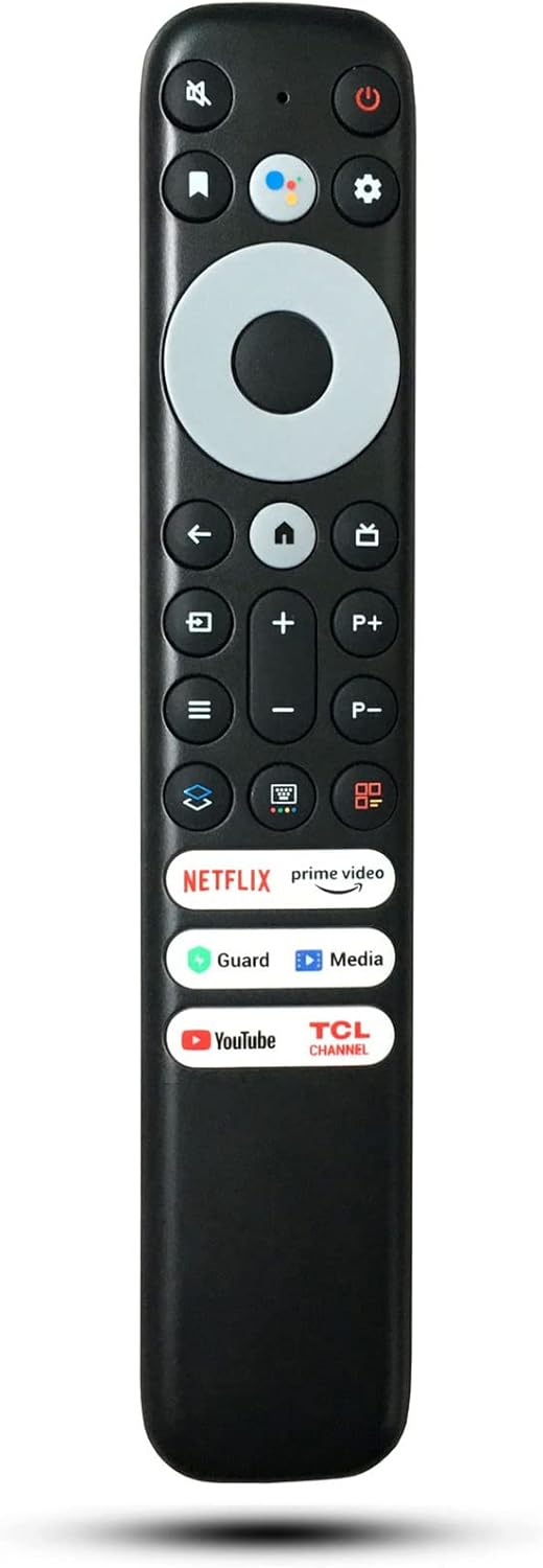 TCL new Android led Remote with Smart Features and supported batteries.