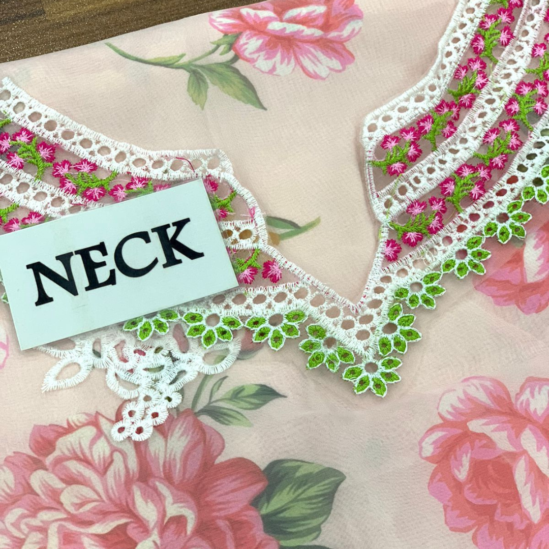 3 piece embroidered collection (BAR-041 OQE)