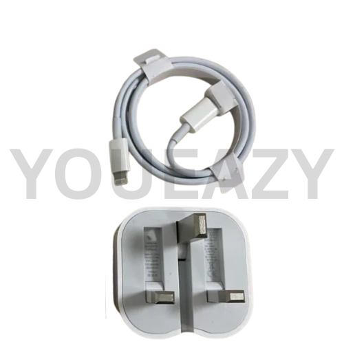 Complete set of Apple 20 Watt (100% confirmed) fast charger with USB Type-C to Type-C cable. Compatible with IPHONE X series,11series.12, 12 Pro, 12 Pro Max,13,13 Pro,13 Pro Max,14,14 Pro,14 Pro Max,15,15pro,15 pro max and ipads Best charger