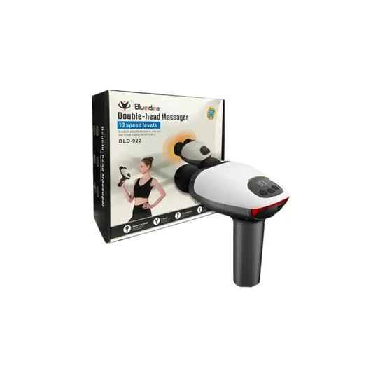 Double-Head Electric Massage Gun – Deep Tissue & Full Body Muscle Relief