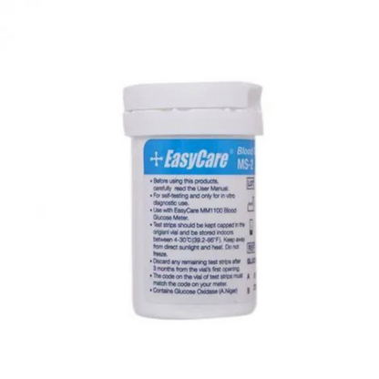easy care blood clucose test strips