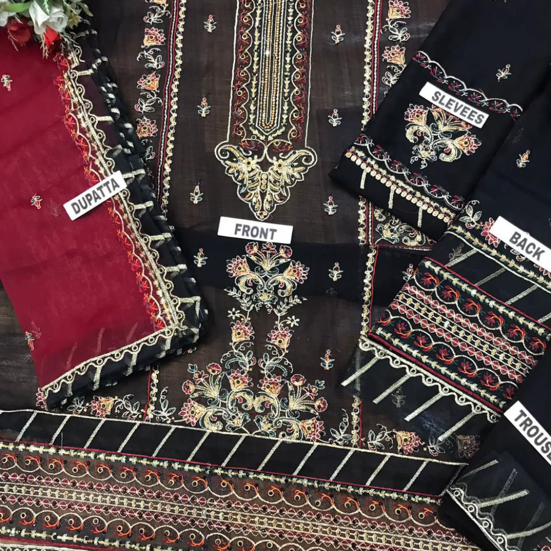 3 piece unstitched REGULAR WEAR (ASM-048 JFA)