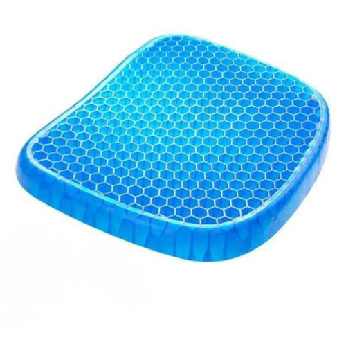 Egg Sitter Gel Cushion Breathable Honeycomb Seat Pad for Pressure Relief & Back Support