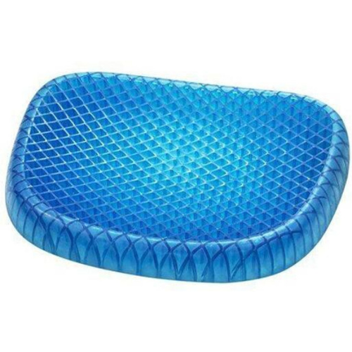Egg Sitter Gel Cushion Breathable Honeycomb Seat Pad for Pressure Relief & Back Support