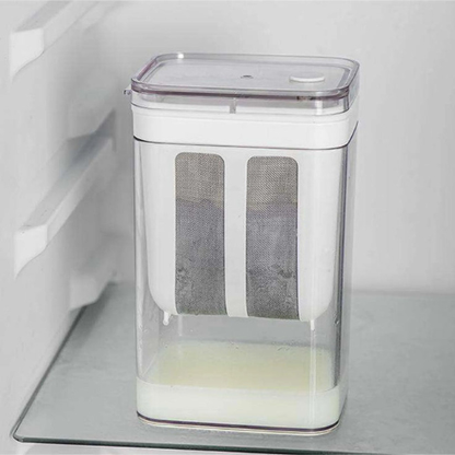 1100ML Greek Yogurt Maker with Multi-Purpose Beverage Strainer