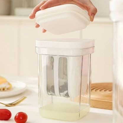 1100ML Greek Yogurt Maker with Multi-Purpose Beverage Strainer