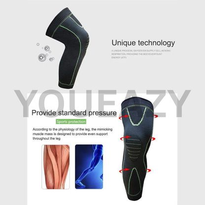 Elastic Compression Knee Support Sleeve - Knee Warmer Pads - knee pads for men - knee warmers for women