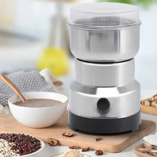 Mini Kitchen Electric Grinder Stainless Steel Powder Making Machine For Coffee & Spices