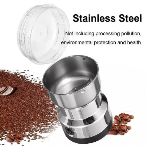 Mini Kitchen Electric Grinder Stainless Steel Powder Making Machine For Coffee & Spices