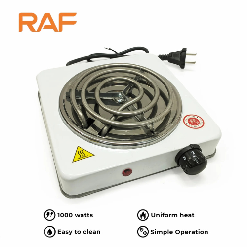 RAF 1000W Electric Stove Portable Single Burner Stove for Everyday Cooking