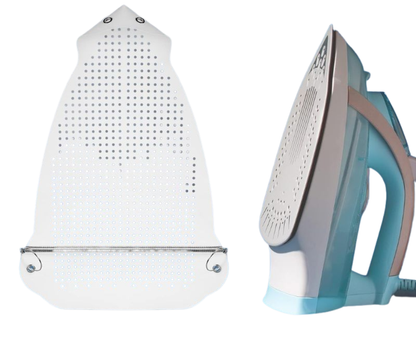Universal Non-Stick Teflon Iron Soleplate Cover Protector Heat Resistant Iron Plate Cover for Safe Ironing of Delicate Fabrics & Garments