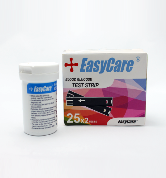 easy care blood clucose test strips