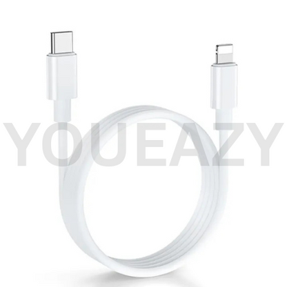 Apple USB-C to Lightning Cable (1m) – Compatible with iPhone 15/14/13/12 Series, iPad, AirPods & More. fast charging cable. best for 18watt,20watt,25watt supported iphones.