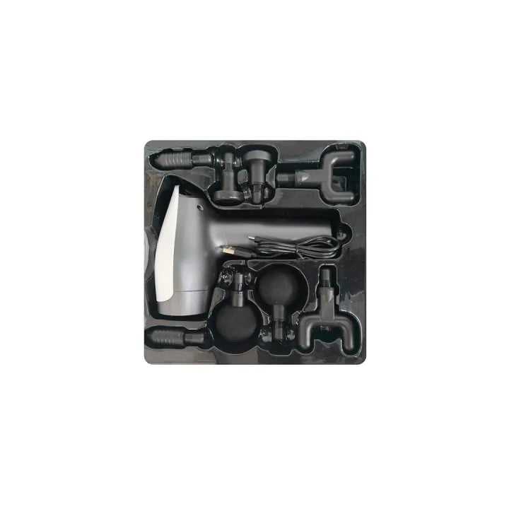 Double-Head Electric Massage Gun – Deep Tissue & Full Body Muscle Relief