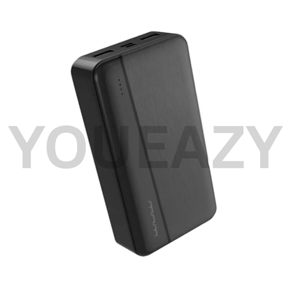 WUW Y146 20,000mAh PD 10.5 - 22.5W High-Speed Charging Universal Power Bank – USB-C Input/Output, Large Capacity, Portable Design