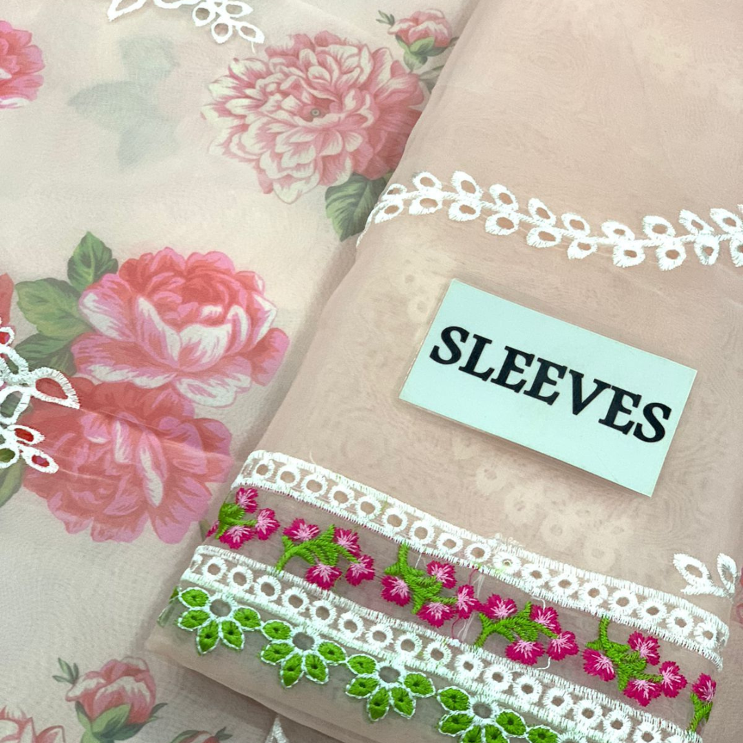 3 piece embroidered collection (BAR-041 OQE)