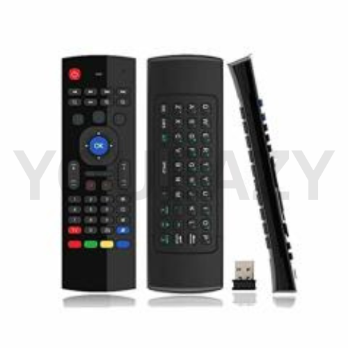 Fly Mouse for Android tv Box, with battries. Wireless Keyboard 2.4G Smart TV Remote with Motion Sensing Android Remote Control for Android TV,laptops,computers.