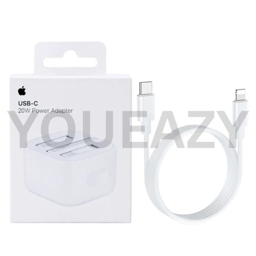 Complete set of Apple 20 Watt (100% confirmed) fast charger with USB Type-C to Type-C cable. Compatible with IPHONE X series,11series.12, 12 Pro, 12 Pro Max,13,13 Pro,13 Pro Max,14,14 Pro,14 Pro Max,15,15pro,15 pro max and ipads Best charger
