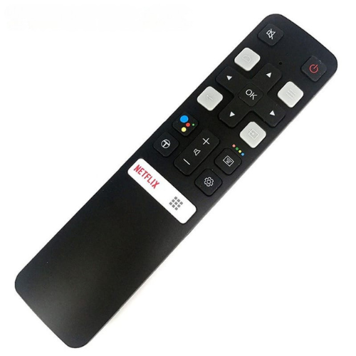 TCL new Android led Remote with Smart Features and supported batteries.